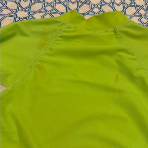 Aloha Surf Neon Green Rash Guard - Picture 12 of 12